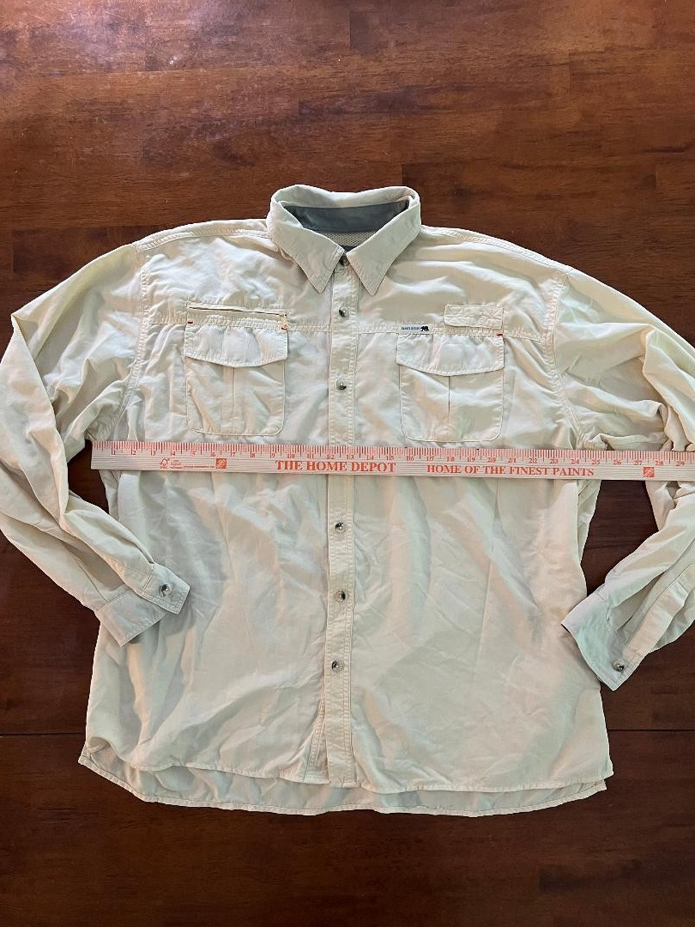 Mens Dakota Grizzly Long Sleeve Button Up Shirt, Size XXL